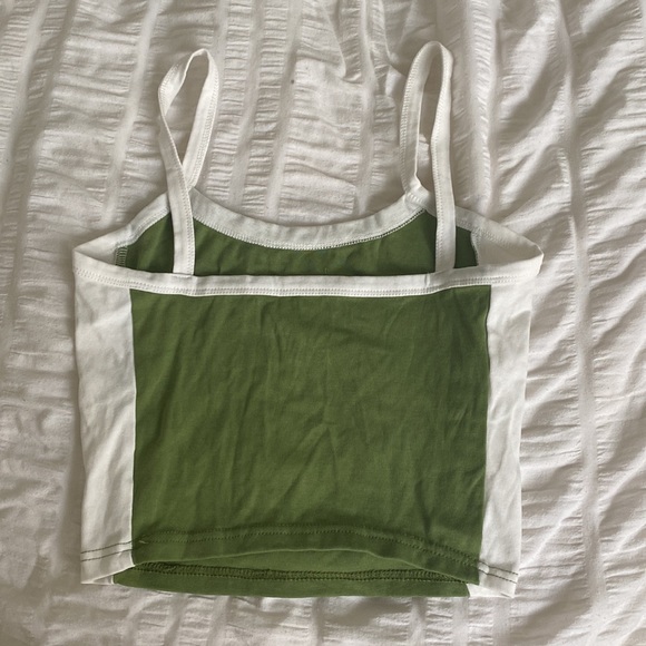 White and green top from eminol size xs - Picture 2 of 3